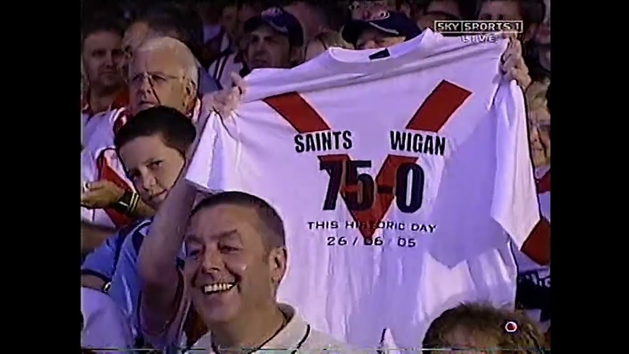St Helens vs Wigan - Super League - 2005
