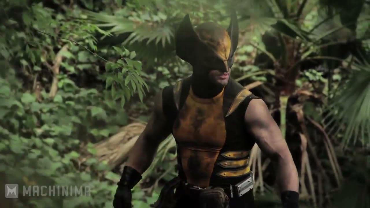 WOLVERINE vs  PREDATOR   Super Power Beat Down