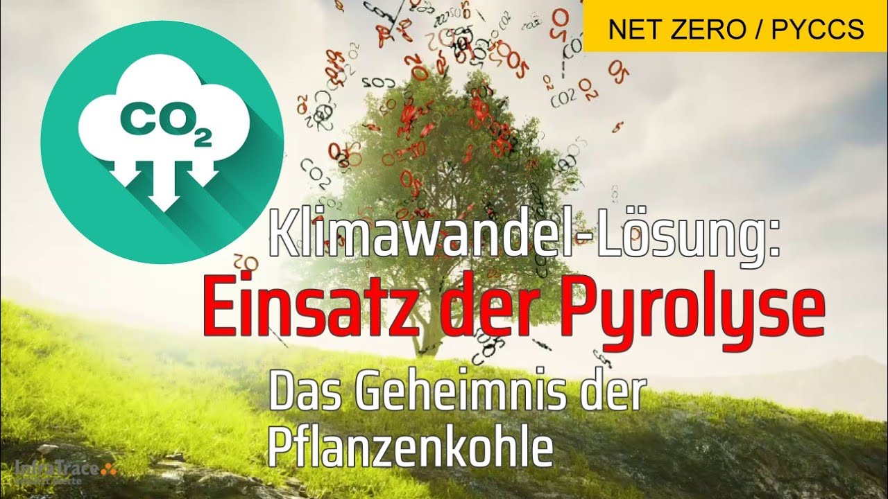 Pyrolyse von Biomasse als L&ouml;sung der Zukunft. Terra Preta, Biochar, Pflanzenkohle, Kohlenstoffgewinn