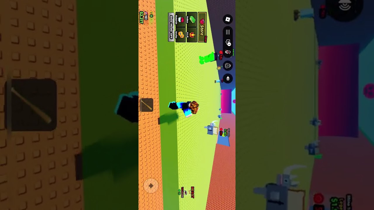 Playing Roblox on mobile for the first time