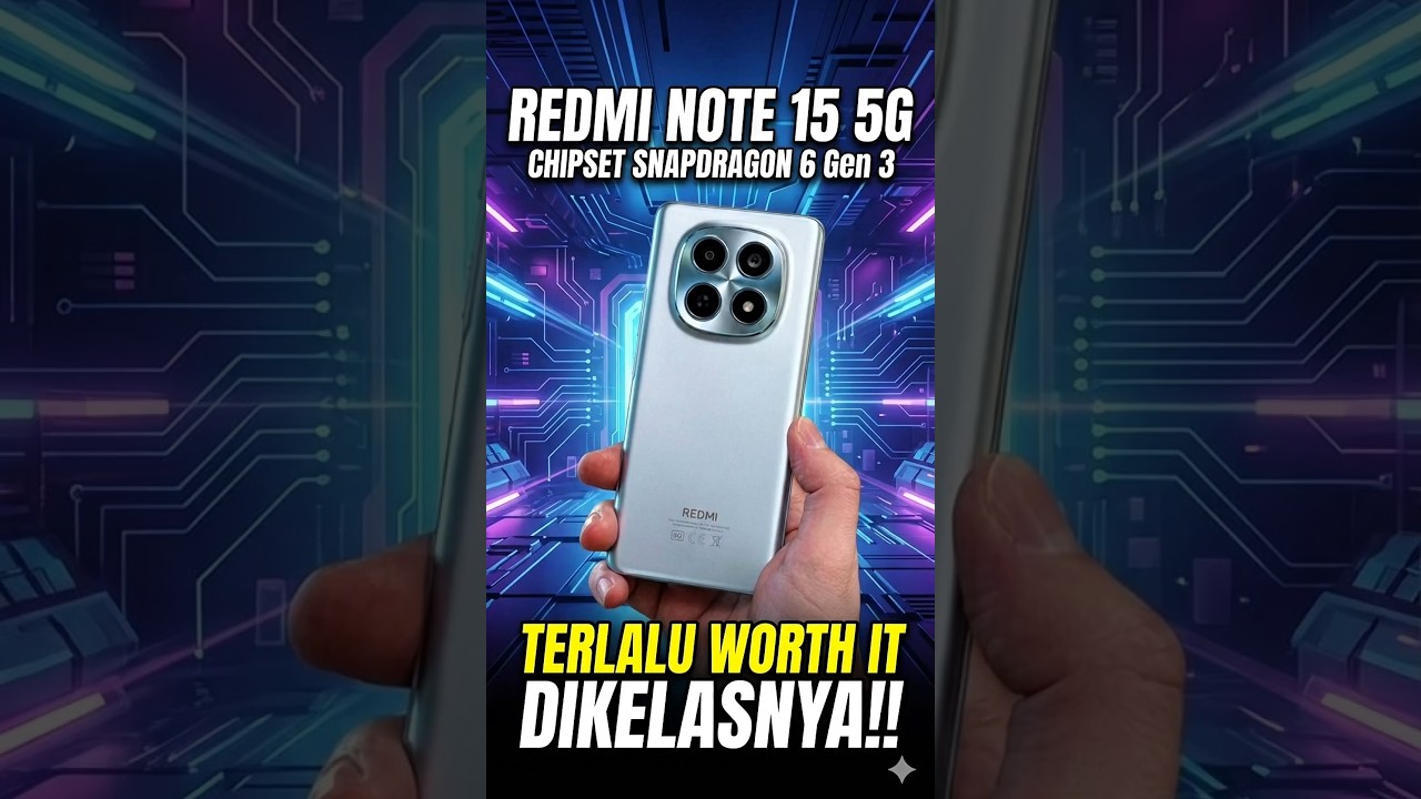 Review Cepat Redmi Note 15 5G: Si Paling Gahar di Kelasnya! 