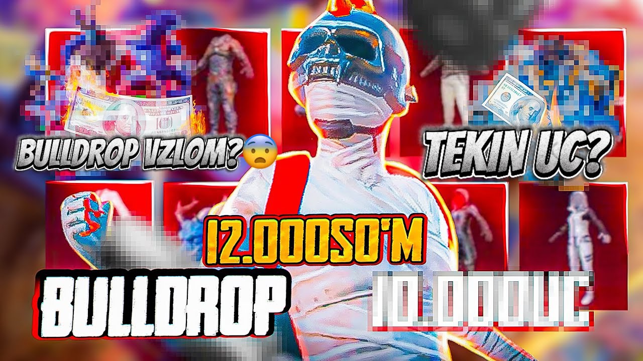 🤩 BULLDROP UC YECHISH // TEKIN UC OLISH 🥶 // BULLDROP VZLOM? 😱