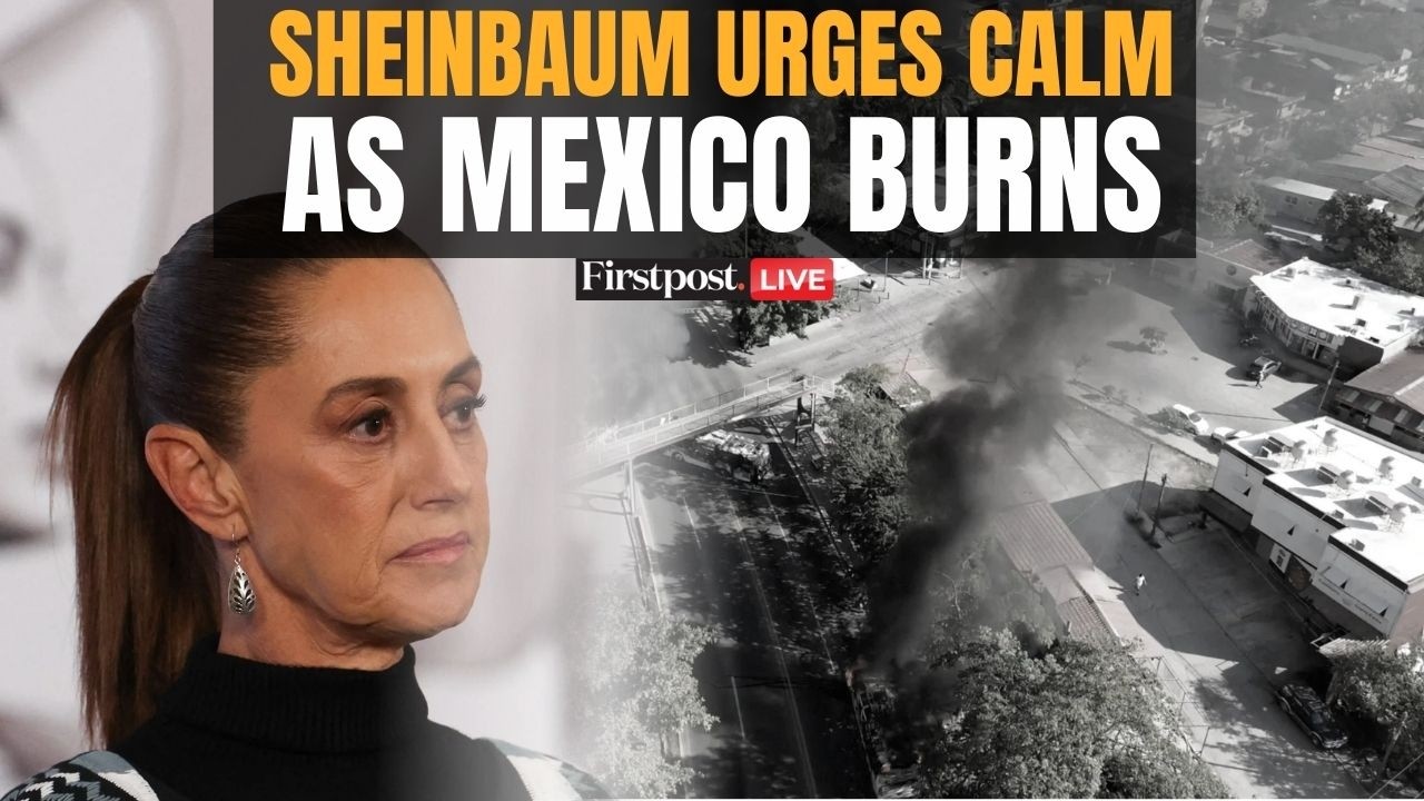 LIVE: Mexican President Sheinbaum Briefs Press as Violence Triggers on El Mencho's Death | N18G