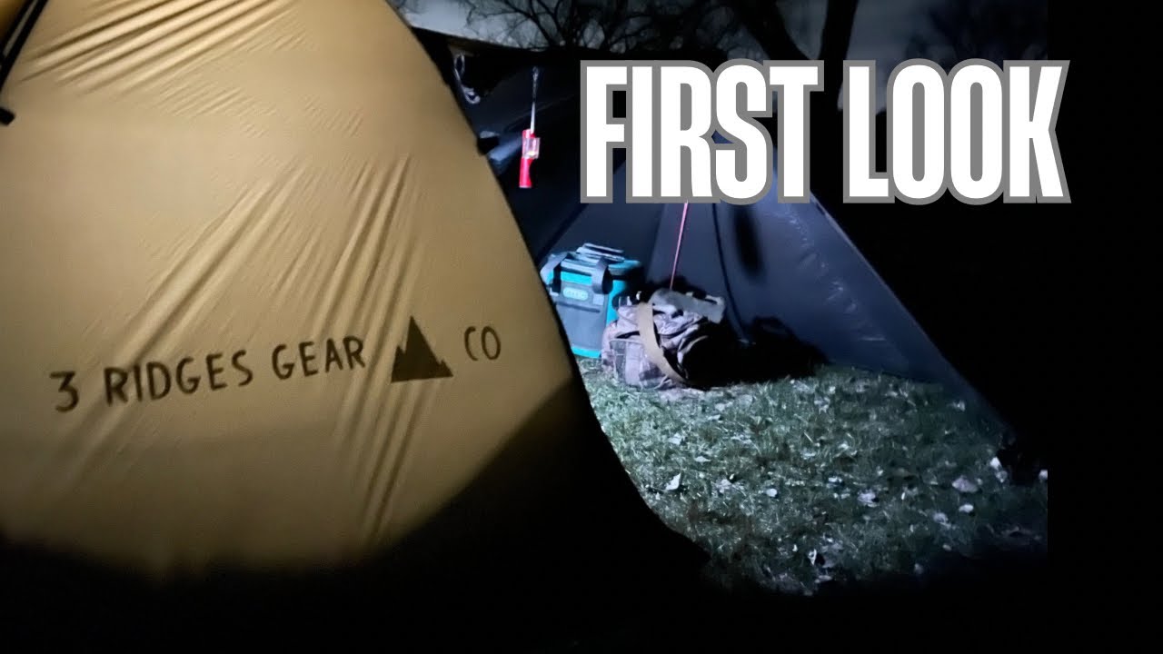 My first look at the Three Ridges Gear Mau-Har 1 Modular Hot Tent.