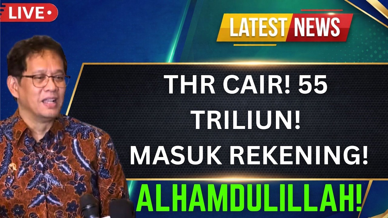 THR ASN & Pensiunan 2026 Cair! Rp55 Triliun Siap Masuk Rekening