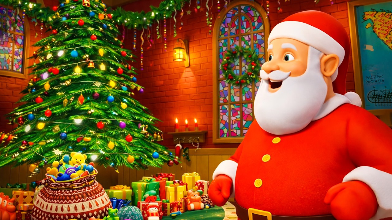 Jingle Bells 🎄 We wish you a Merry Christmas, Nursery Rhymes & Kids Cartoons