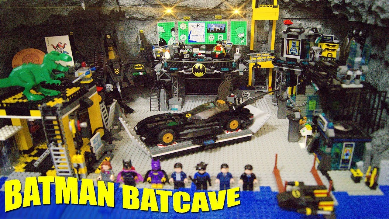 LEGO BATCAVE MOC BATCAVE UPDATE