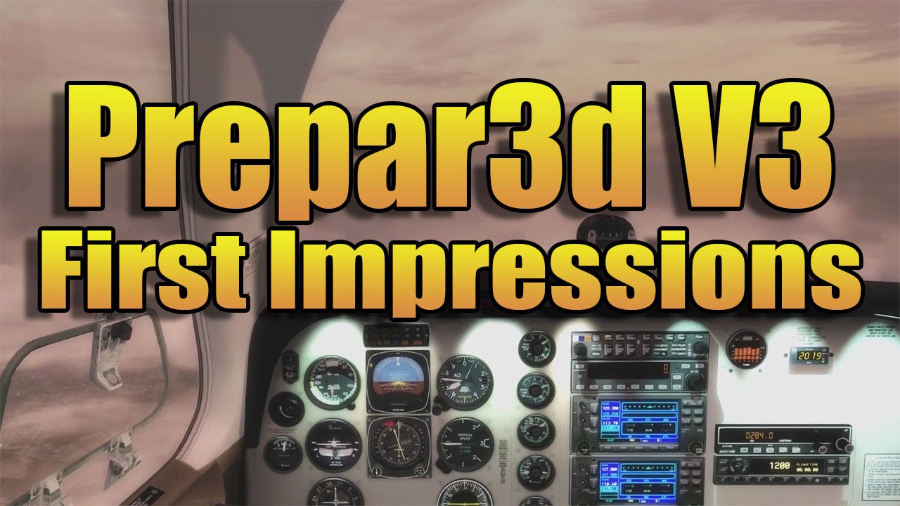 PREPAR3D V3.0 - NOT JUST A BUG FIX