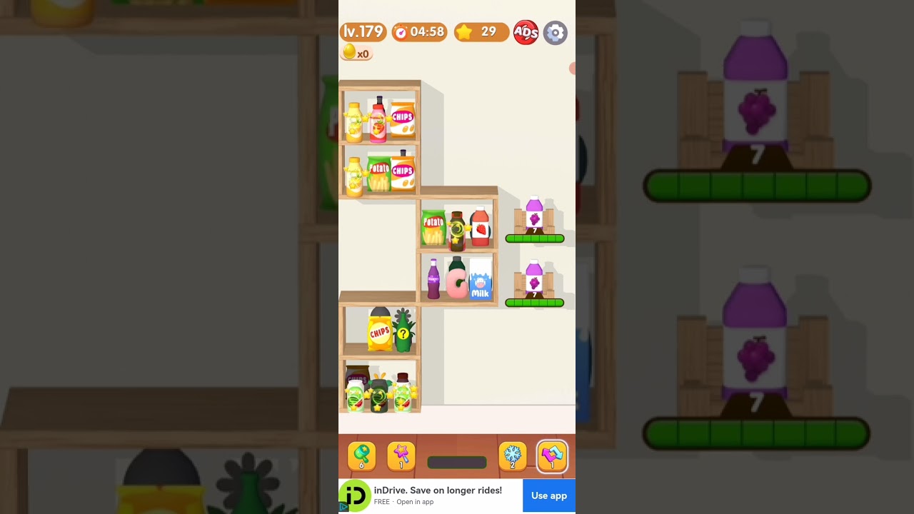GOODS SORT - SORTING GAMES LEVEL 179