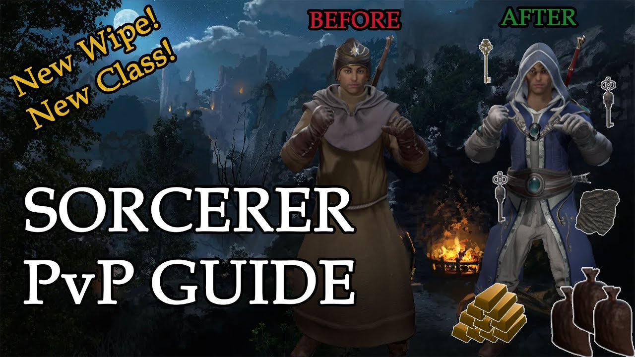 New SORCERER Class Guide! Spells, Perks, Matchups, and More! | Dark and Darker