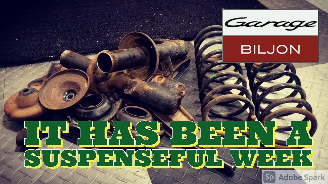Building a Porsche 924 Safari: Rebuilding the front suspension - part 1