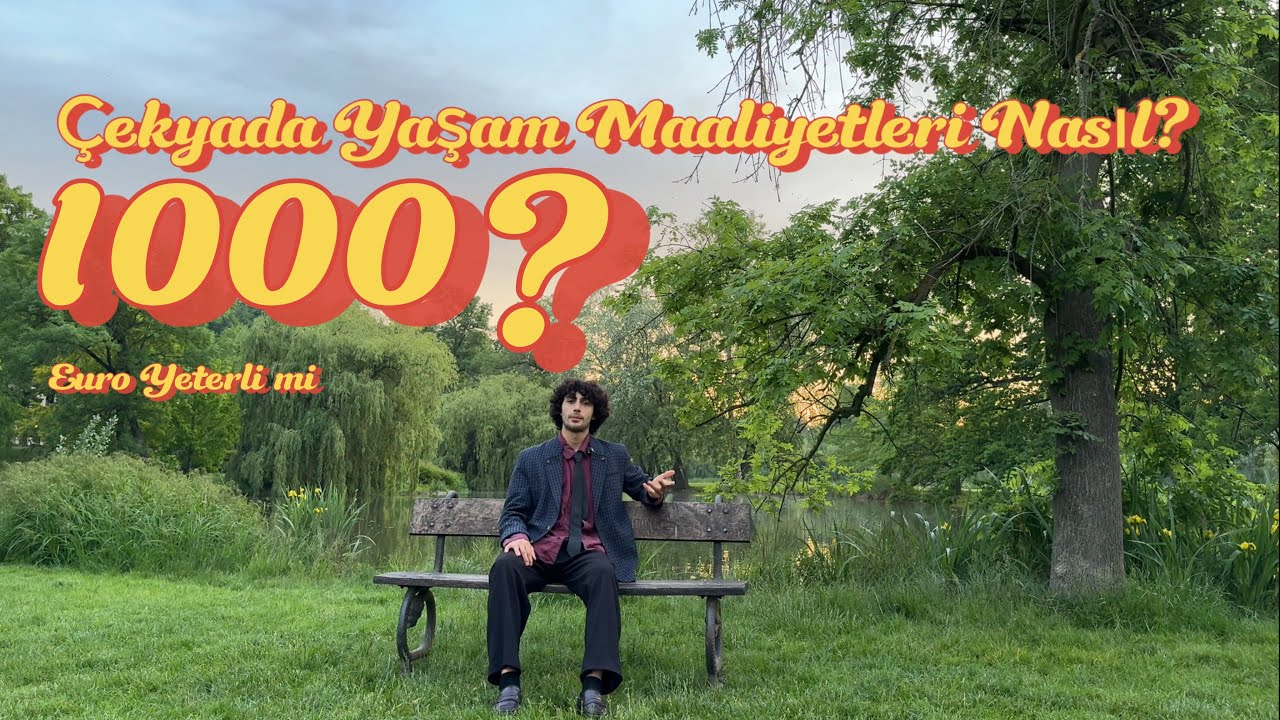 Çekyada Yaşam Maliyetleri? / 1000 Euro yeterli mi ? #çekya #avrupadayasam