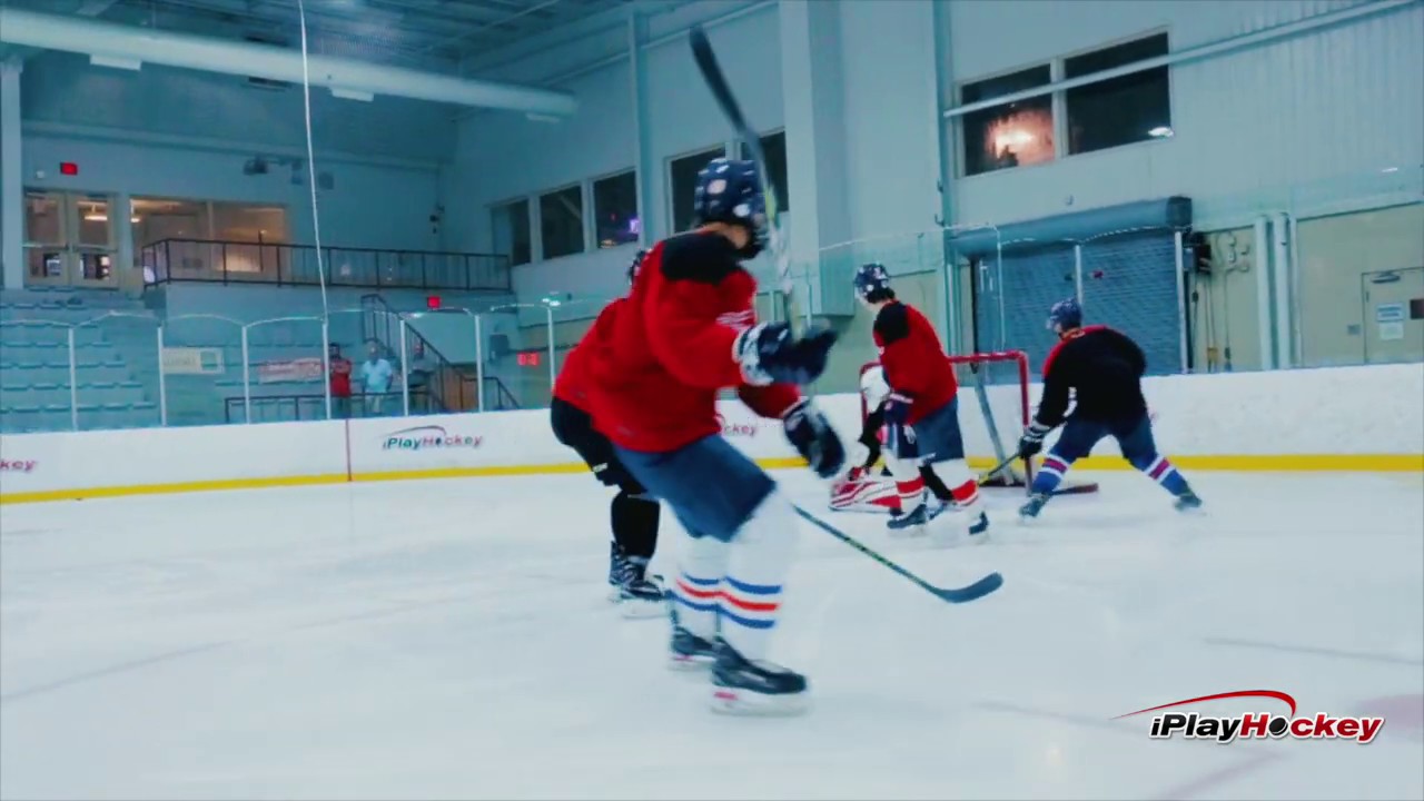 iPlayHockey's Drills - Clover 2v2