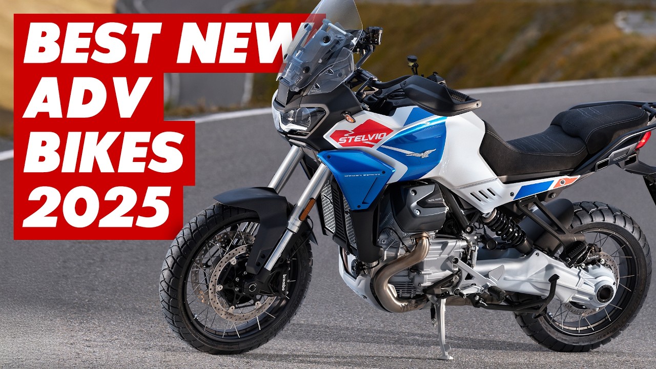 14 Best New & Updated Adventure Motorcycles For 2025!
