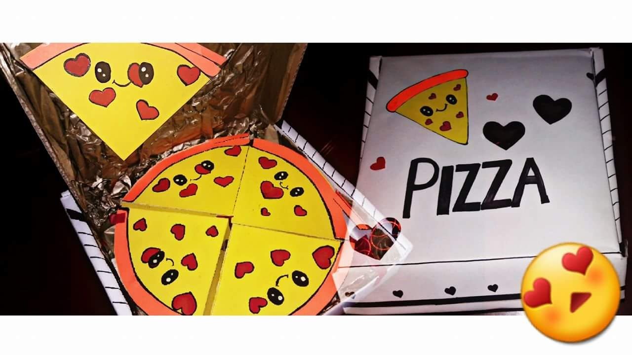 CAJITA DE PIZZA ♥ Regalo