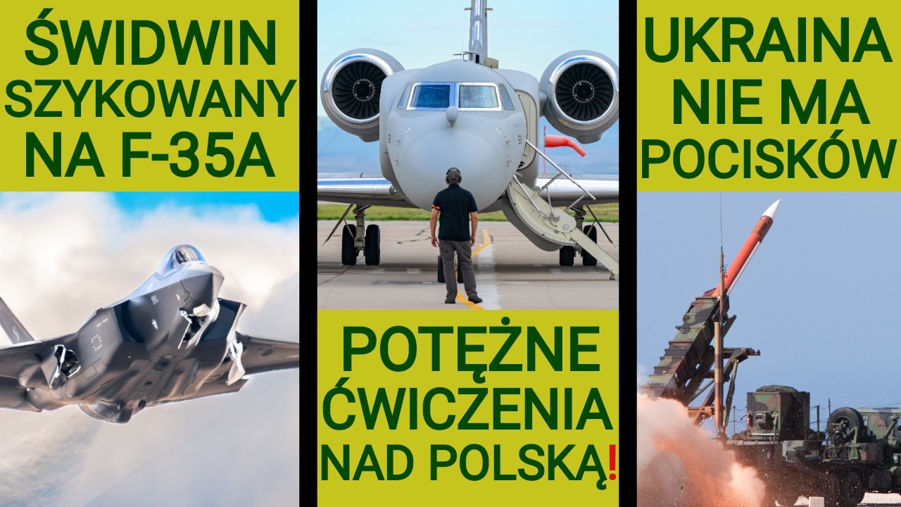 Potężne ćwiczenia NATO nad Polską, kt&oacute;re zaskoczyły. Świdwin szykowany na F-35: WOJSKOWE NEWSY #445