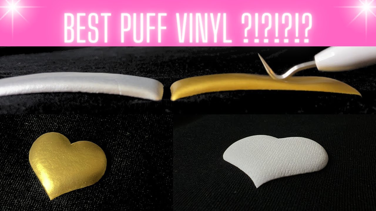 PUFF VINYL REVIEW | BEGINNER FRIENDLY | 3D SUPER PUFF VINYL