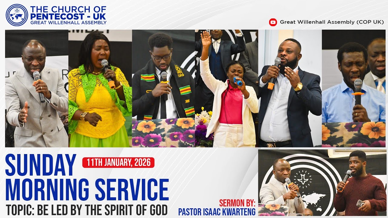 Pastor Isaac Kwarteng: Be Led By The Spirit Of God