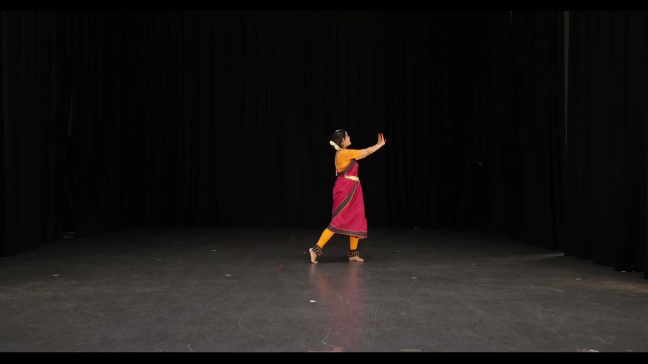 Thumak Chalat Ramachandra | Bharatanatyam dance performance by Anushree | Navyanjali 2025 London
