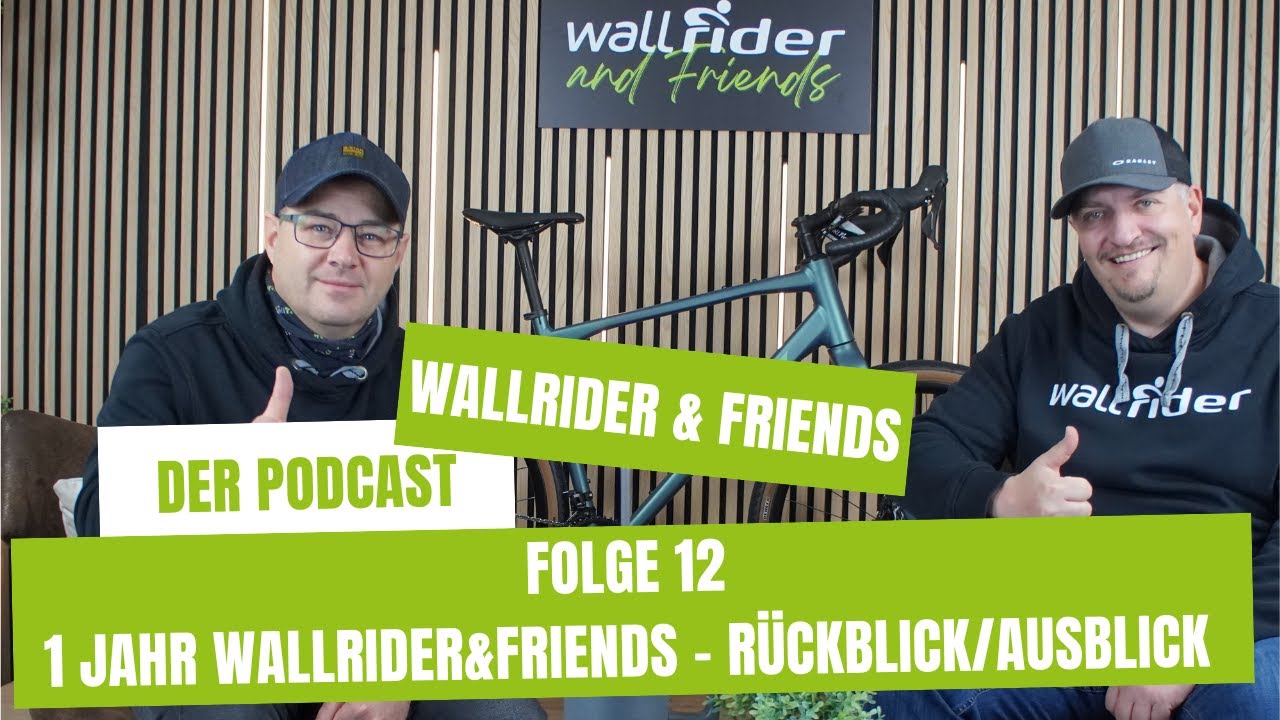 Wallrider&Friends - Folge 12 - 1 Jahr Podcast - Unser Rückblick/Ausblick