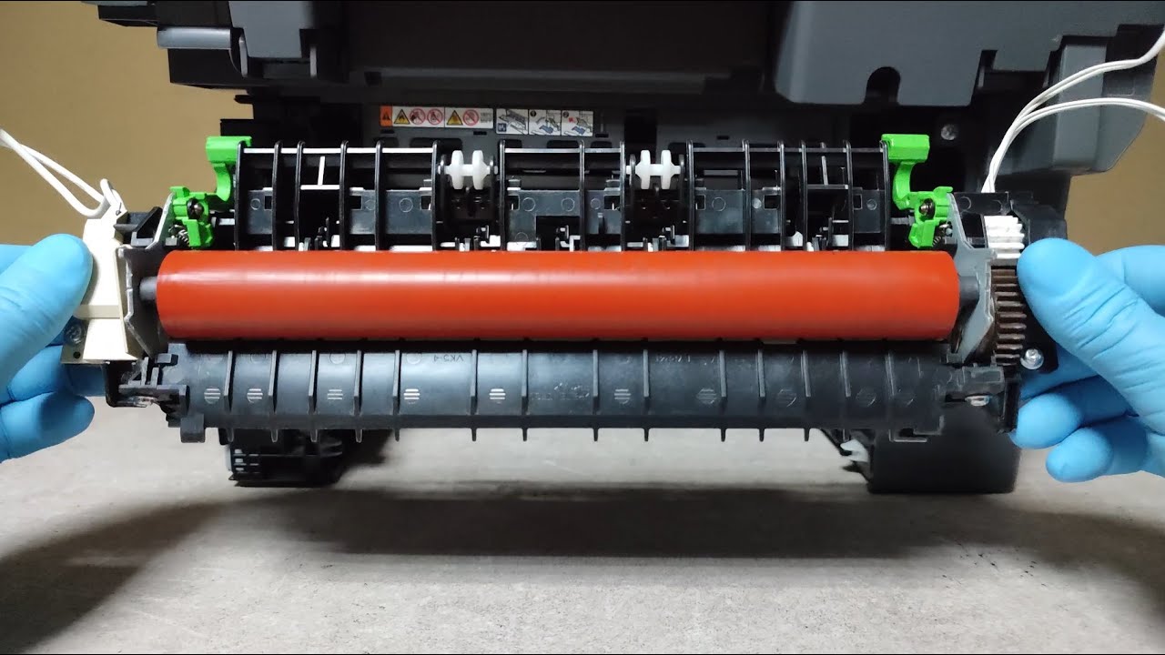 HOW TO REPLACE THE FUSER UNIT ON BROTHER DCP-L2512, DCP-L2510, DCP-L2511