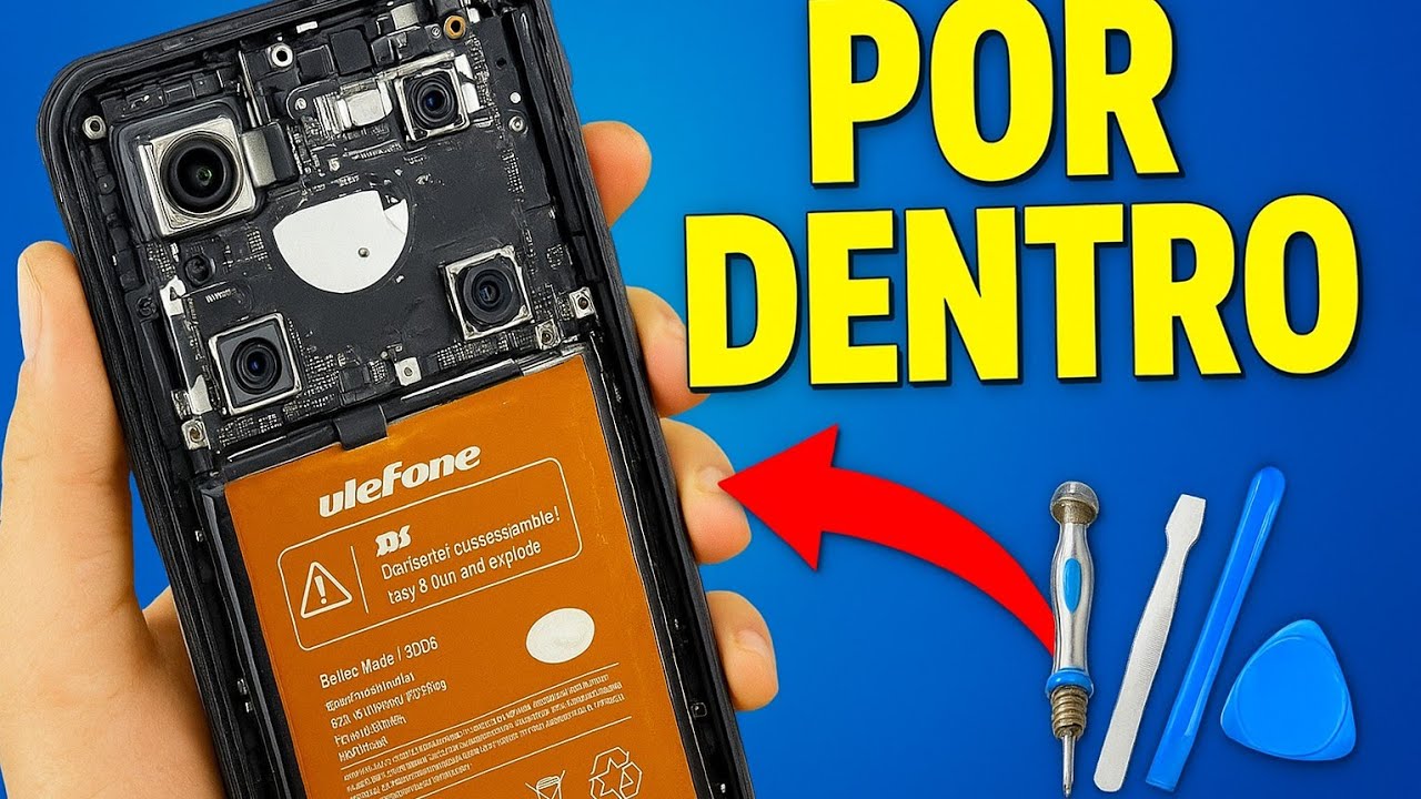 Ulefone Armor 26 Ultra POR DENTRO | Desensamble completo #tech #unboxing