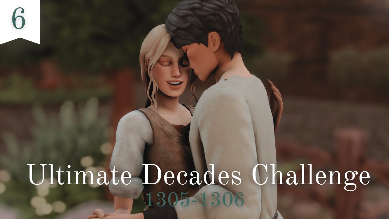 Sims 4 Ultimate Decades Challenge, эпизод 6 | 1305-1306 | День святого Валентина
