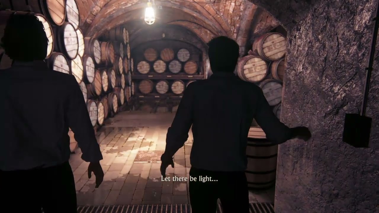 Uncharted 4 - Nathan and Sam smoking jokes