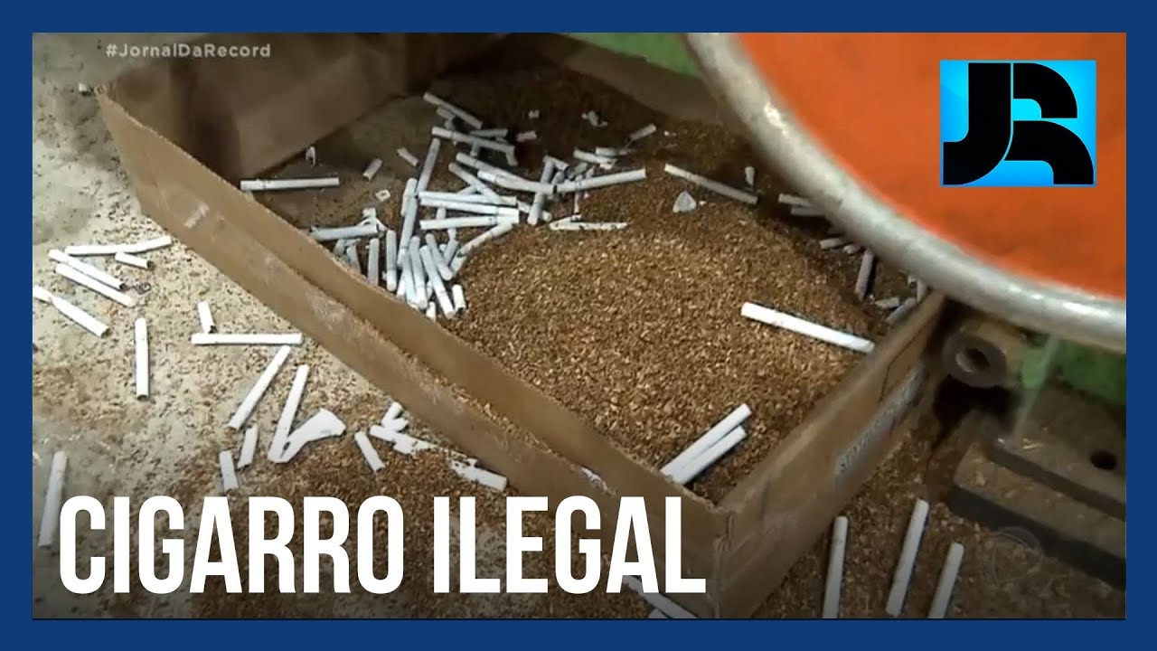 Grupos poderosos do crime organizado estão por trás da produção clandestina de cigarros no Brasil