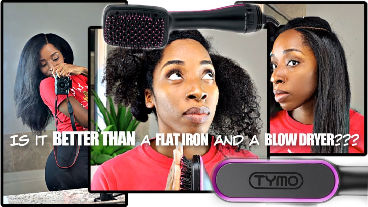 From CURLY to STRAIGHT | NO FLAT IRON |  TYPE 4 | NATURAL HAIR