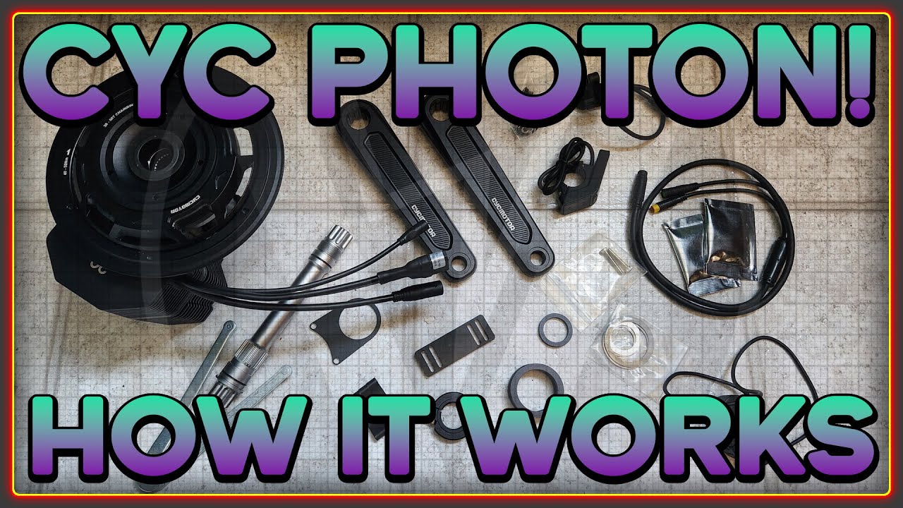 CYC Photon Mid-drive Motor Breakdown - A look at the main components in CYCs new Ebike Motor