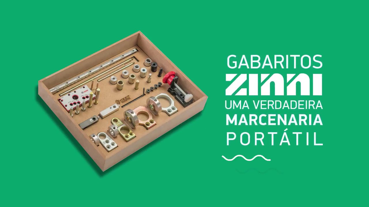 GABARITO PARA MINIFIX  - ZINNI®