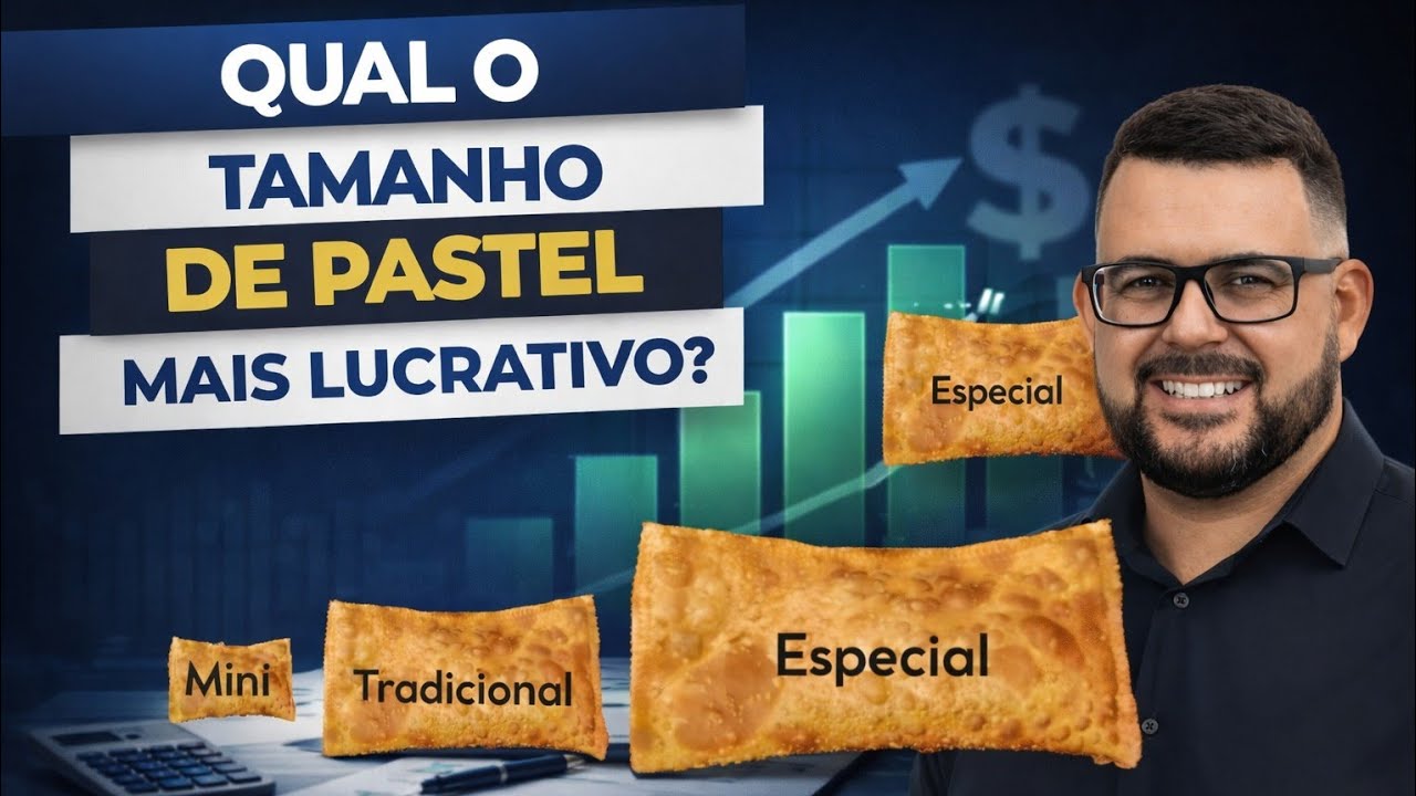 Qual o tamanho de pastel mais lucrativo? Saiba agora.  Dicas Pastelaria do Kenny