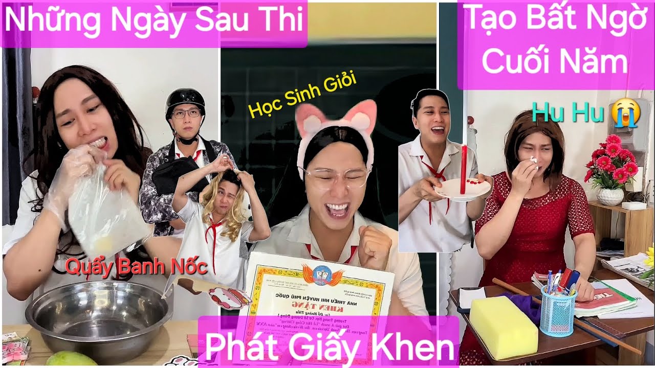 Tổng Hợp Video Ngắn Học Sinh #46 - Các Tập Full Đầy Đủ Không Cắt - Anh Money - Bé Ngoan - Thiếu Nhi