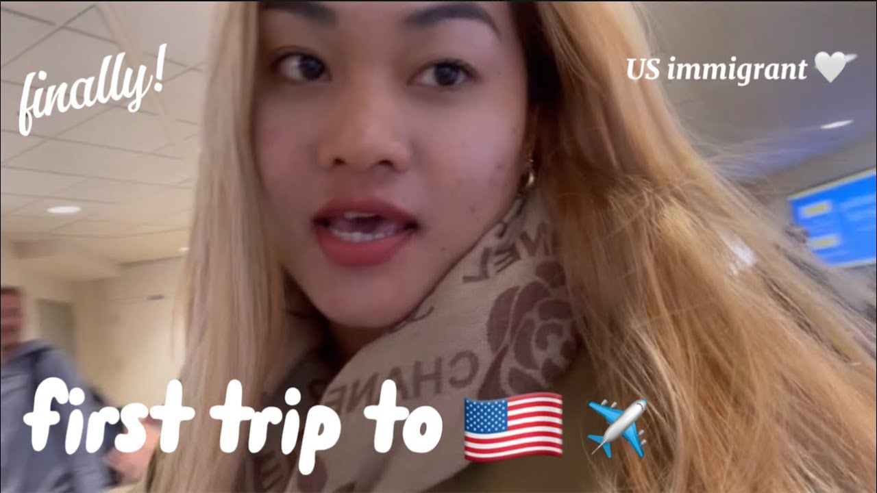 МОЕ ПЕРВОЕ ПУТЕШЕСТВИЕ В США 🇺🇸 В КАЧЕСТВЕ ИММИГРАНТА | Из Манилы в США через #unitedairlines #tr...
