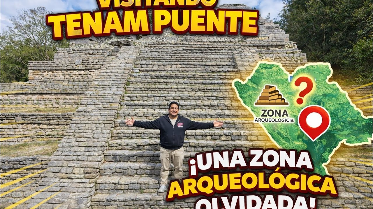 ¿Vale la pena visitar Tenam Puente?😱La ciudad maya que casi nadie visita!!🗿
