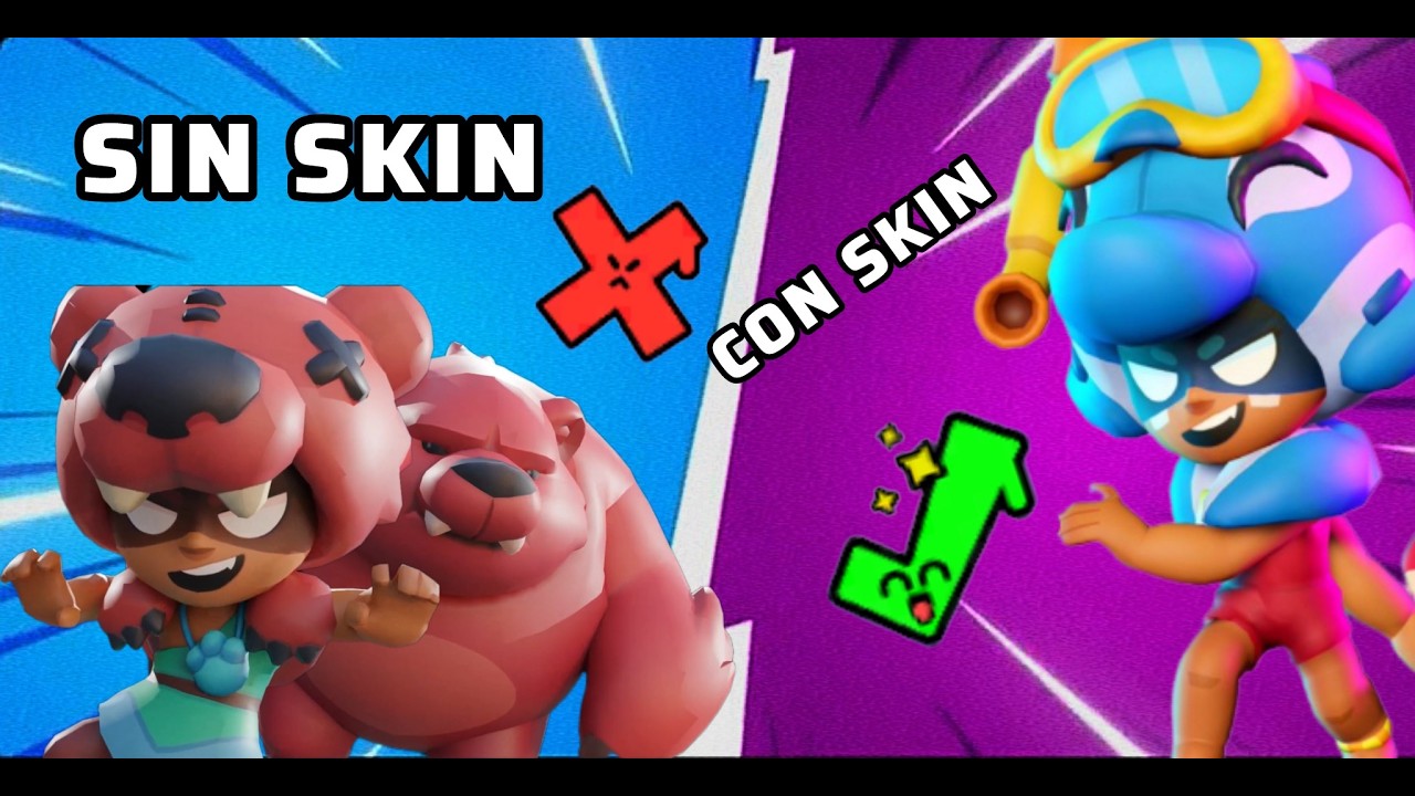 Las mejores SKINS de cada BRAWLER en BS!