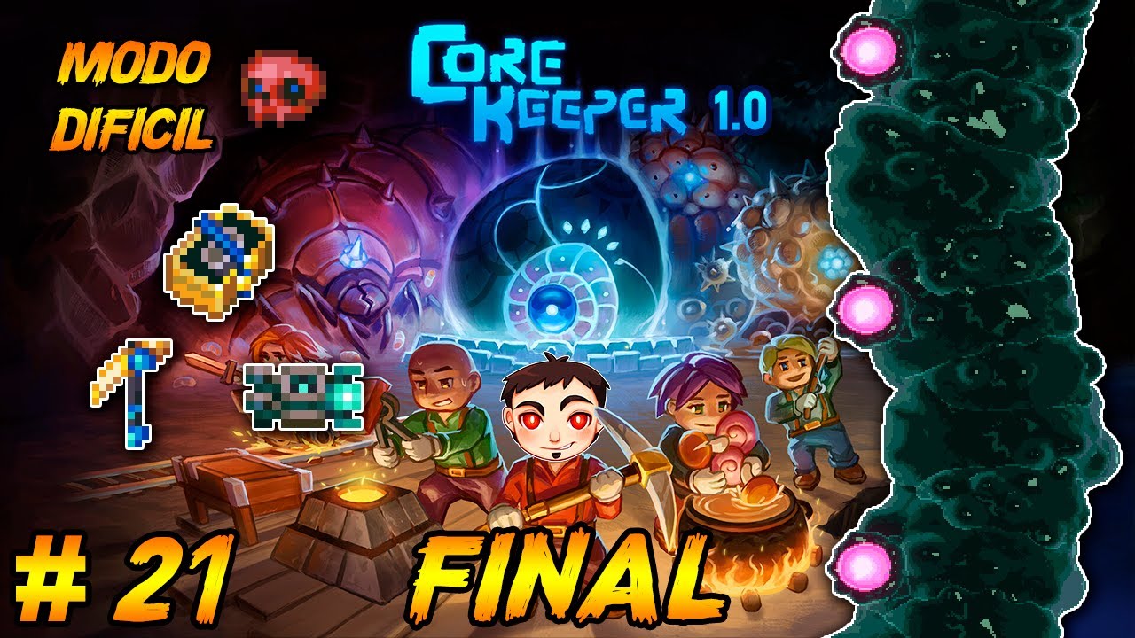 ¡EL PASAJE, URSCHLEIM Y LOS ÚLTIMOS LEGENDARIOS! - Core Keeper 1.0 [Modo Difícil] [Ep. 21] [FINAL]