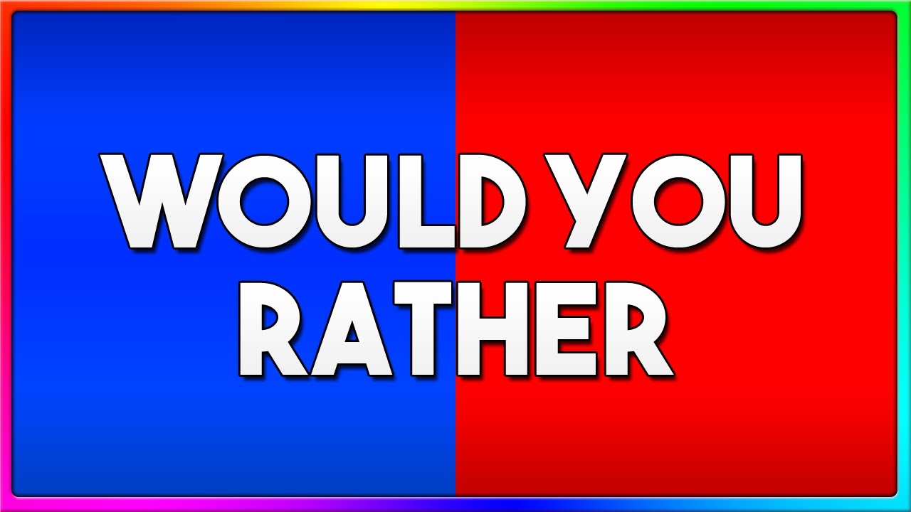 Would You Rather w/ SideArms4Reason and NobodyEpic