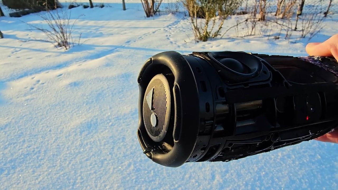 JBL Charge 5 Winter LFM Bass Test