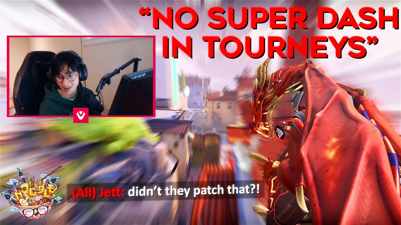 This is why PROS are NOT allowed to Super Dash on Valorant...