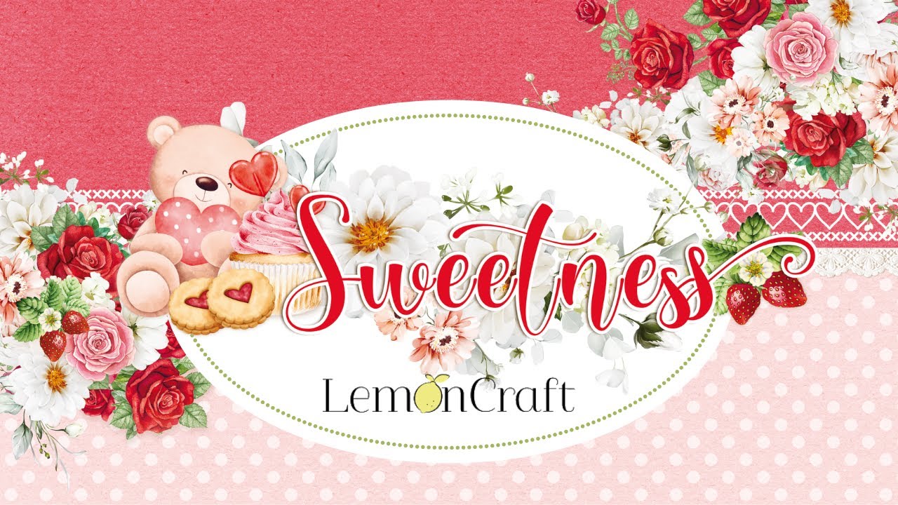 Lemoncraft scrapbooking papers - What does the Sweetness collection look like - we have red papers!