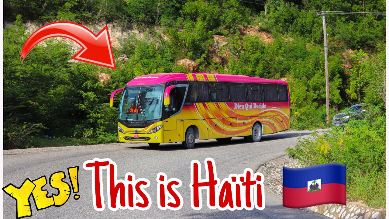 One of the most beautiful roads in Haiti…