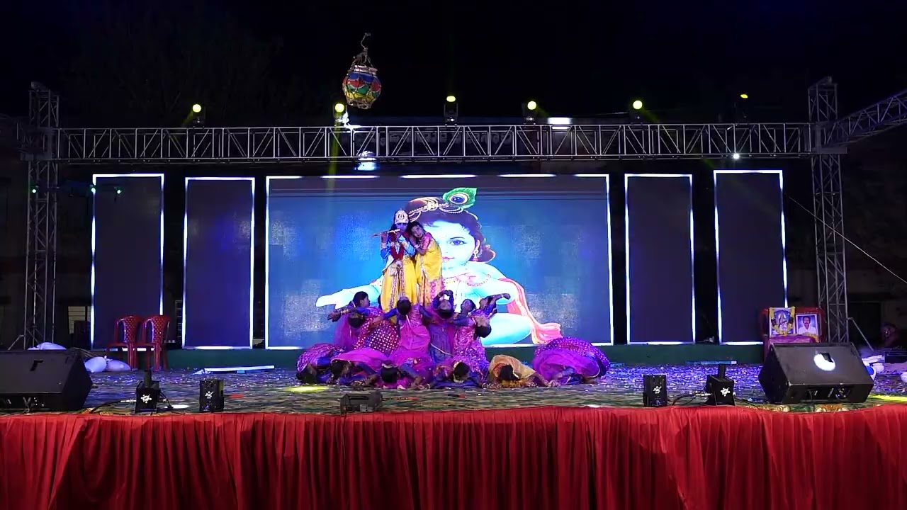 KRISHNA SONG BY 4TH & 5TH CLASSES. BVN SCHOOL DHANWADA ANNUAL DAY BLOSSOM 2026 CELEBRATIONS.