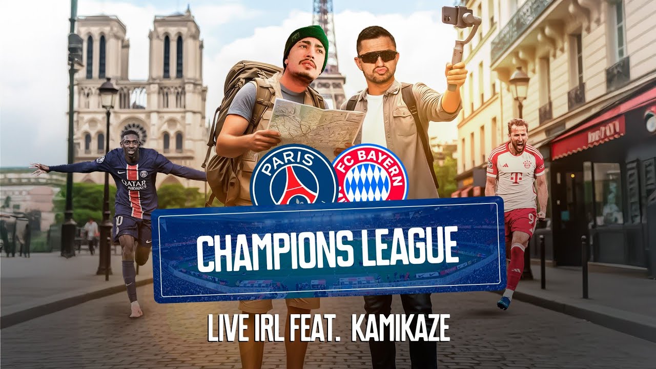 IRL NA CHAMPIONS LEAGUE PSG vs BAYER! - RAZAH