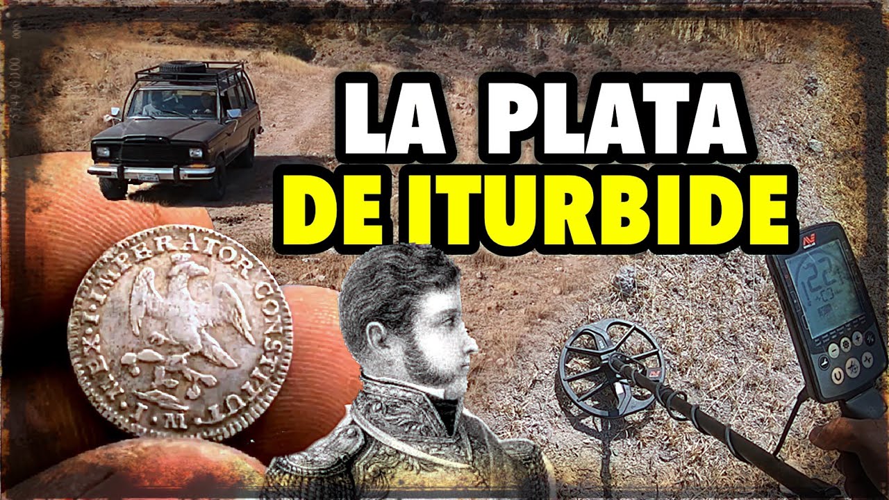 Increible Exploracion  OFF ROAD nos conduce a La plata del Emperador ITURBIDE con DETECTOR DE METAL