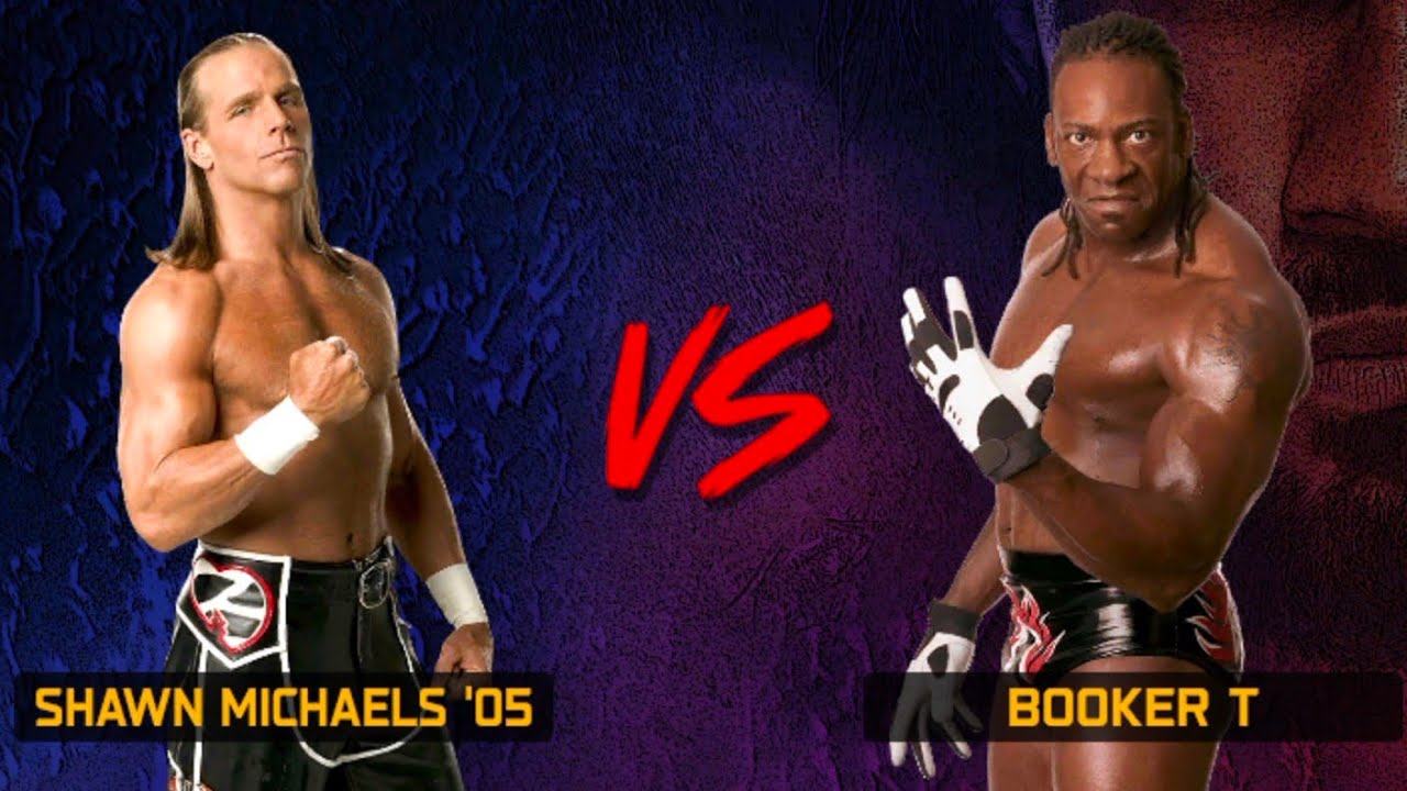 HBK Shawn Michaels vs Booker T Full Match Simulation | WWE 2K