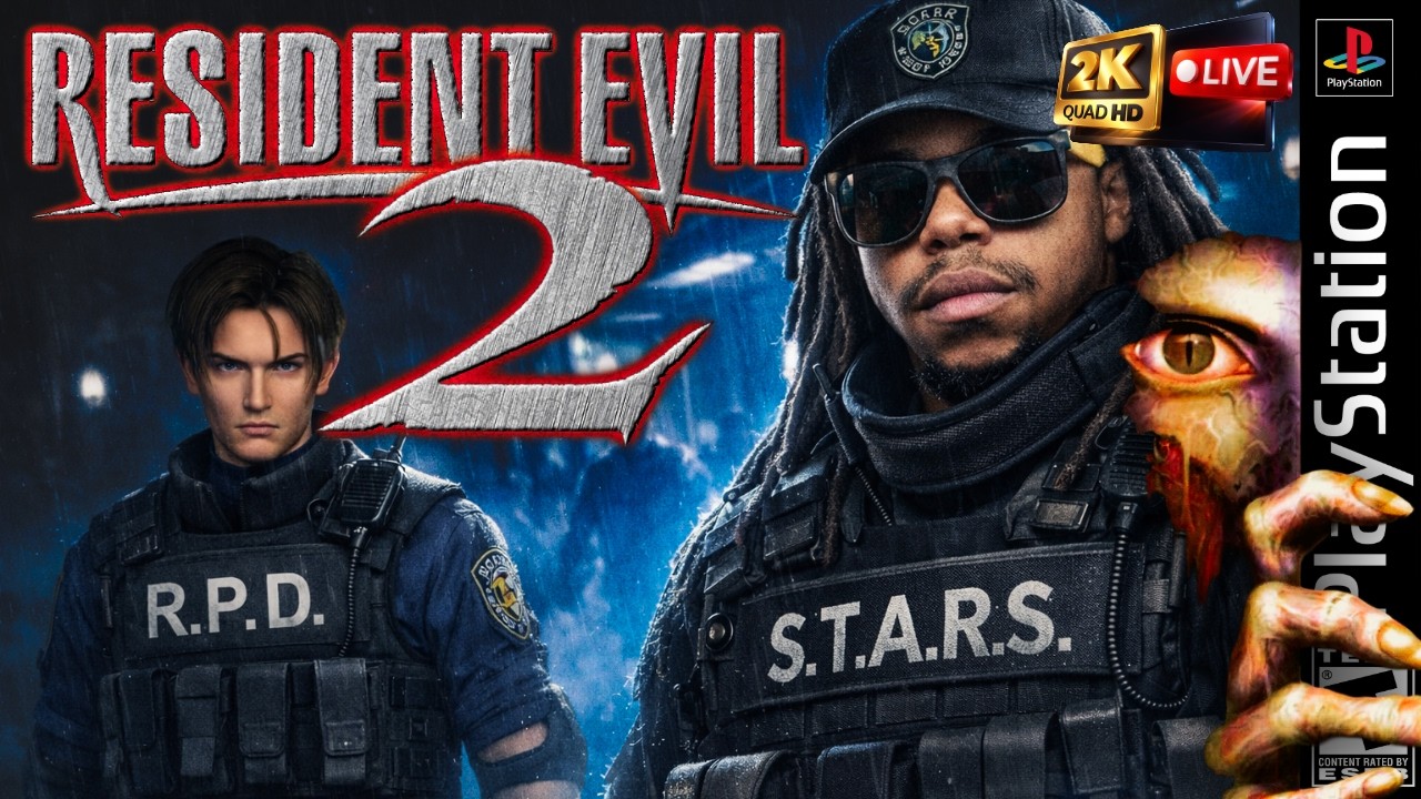 Resident Evil 2 - 1998🔴LIVE Gameplay (PC) 1080p60