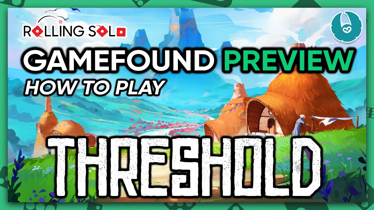 Threshold | GameFound Preview  | Solo Playthrough | How To Play