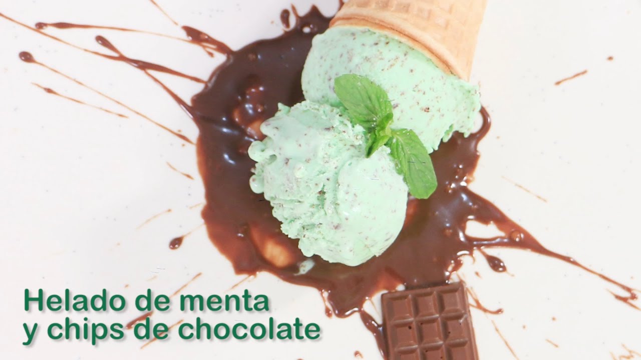 Helado de menta y chips de chocolate junto a Gino Meneses - Fratello